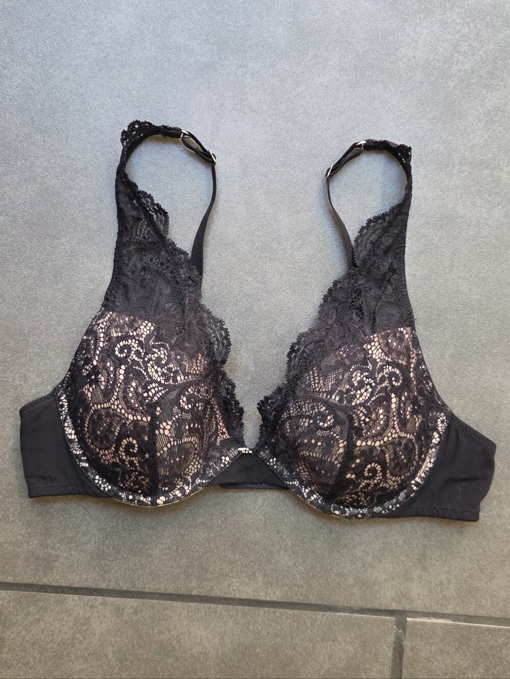 ThirdLove Lace Contour Plunge Bra 34B